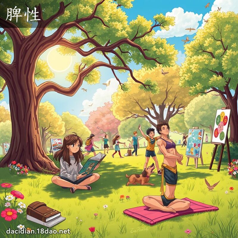 脾性 - 国语大辞典配图