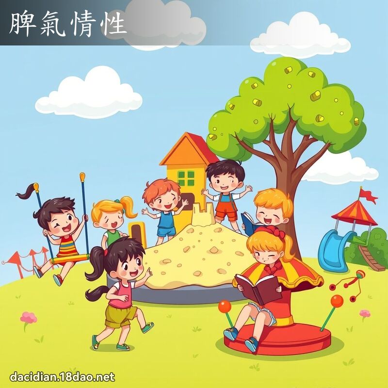 脾气情性 - 国语大辞典配图