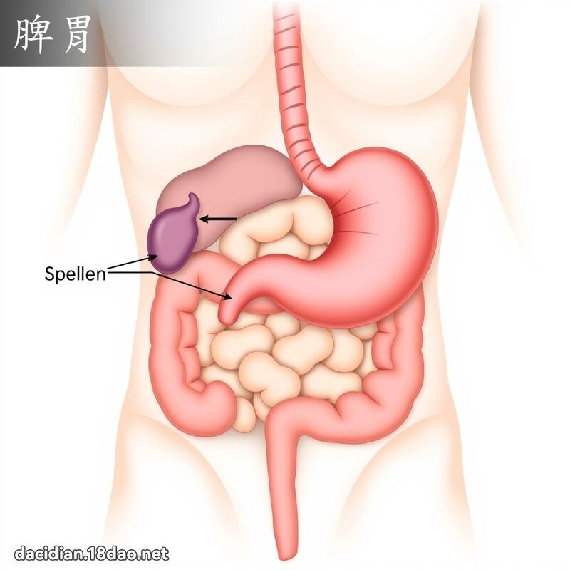 脾胃 - 國語大辭典配圖
