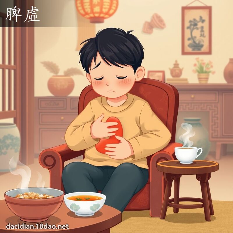脾虚 - 国语大辞典配图