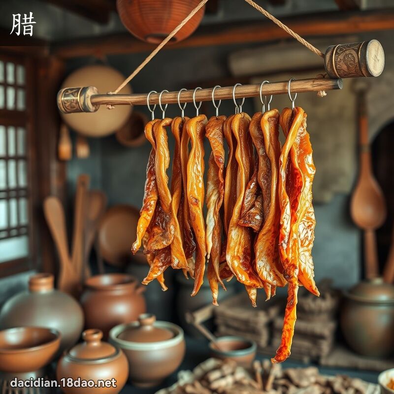 漢字: 腊 (多音字)
