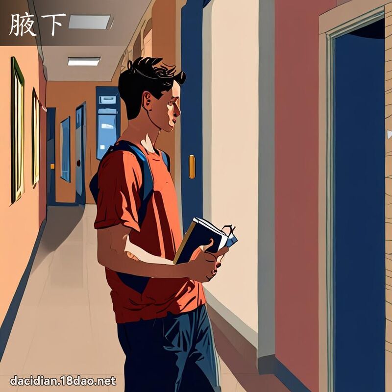腋下 - 国语大辞典配图