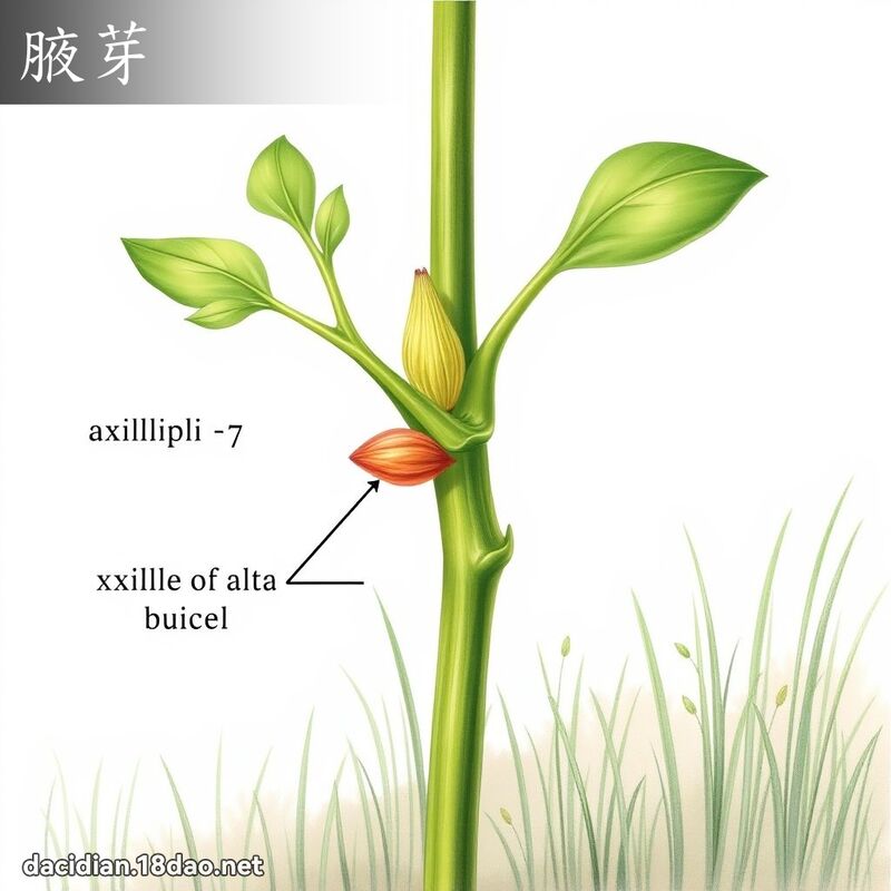 腋芽 - 国语大辞典配图