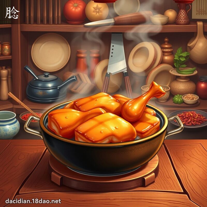 腍 - 國語大辭典配圖