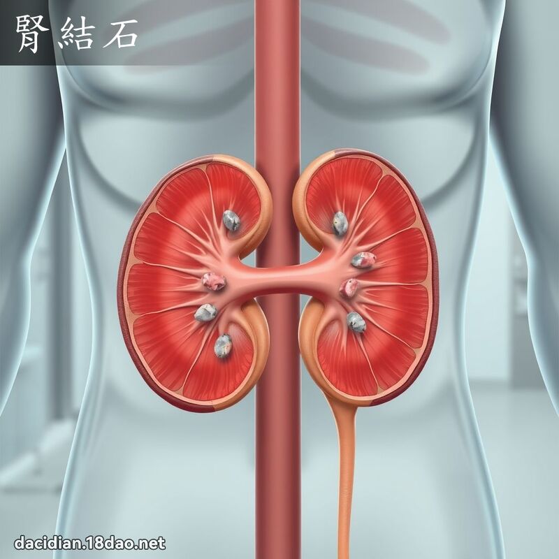 腎結石 - 國語大辭典配圖