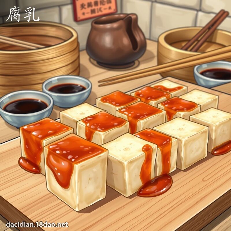 腐乳 - 国语大辞典配图