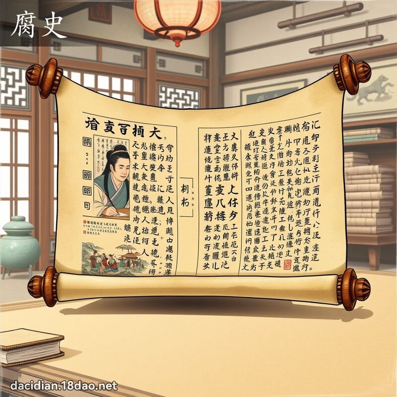 腐史 - 国语大辞典配图