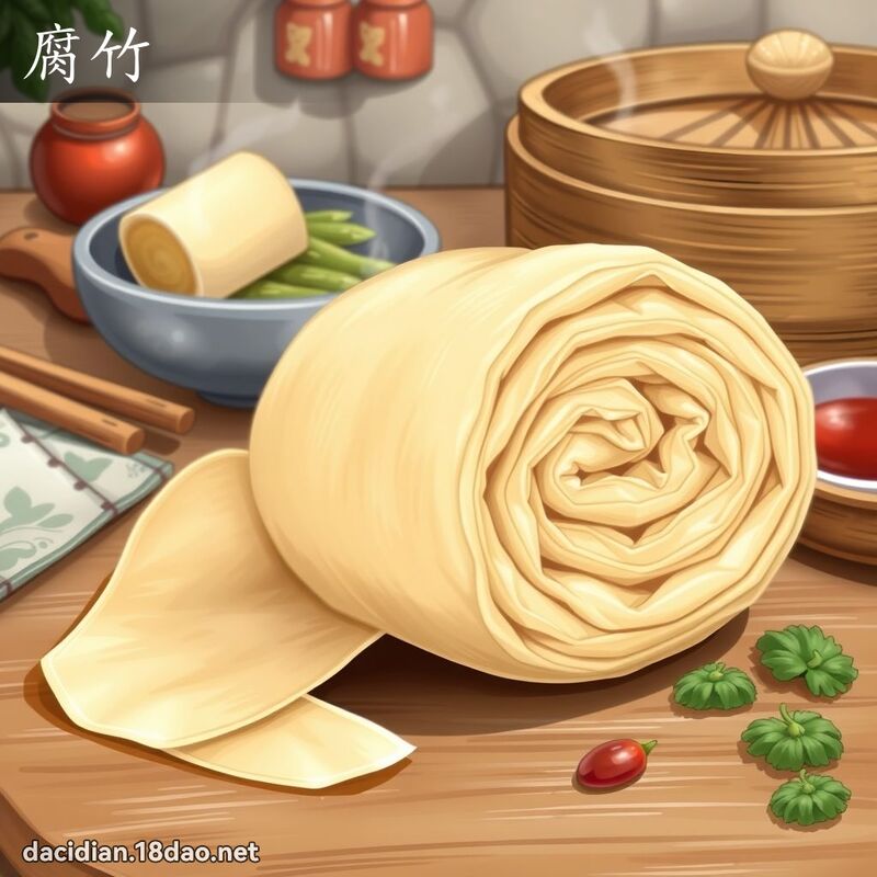 腐竹 - 國語大辭典配圖