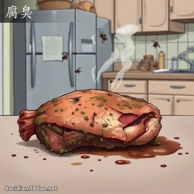 腐臭 - 國語大辭典配圖