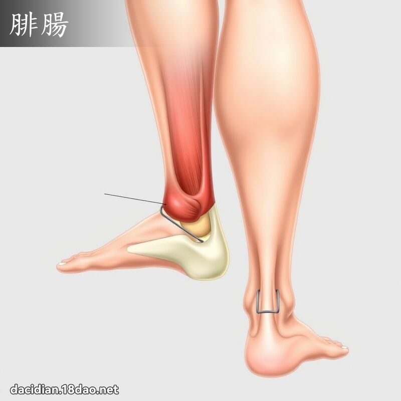 腓腸 - 國語大辭典配圖