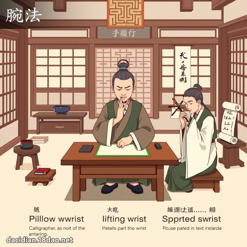 腕法 - 國語大辭典配圖