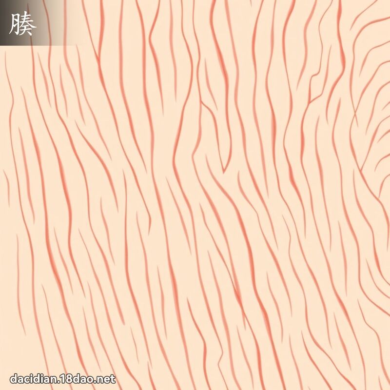 腠 - 國語大辭典配圖