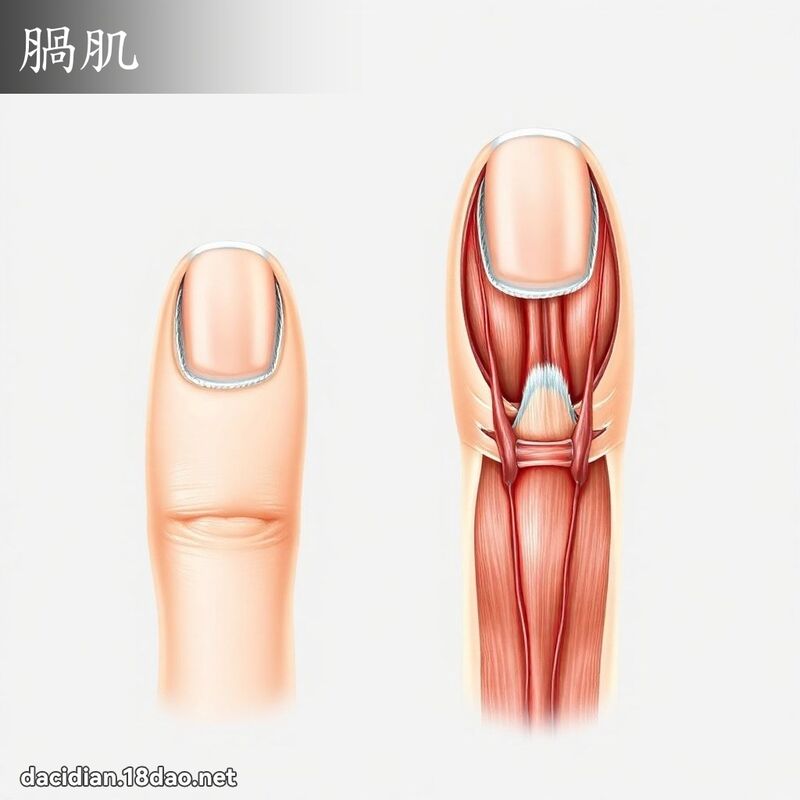 腡肌 - 國語大辭典配圖