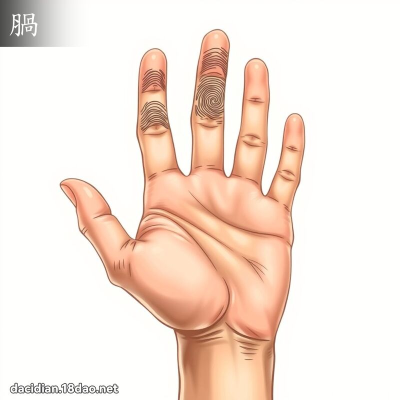 腡 - 國語大辭典配圖