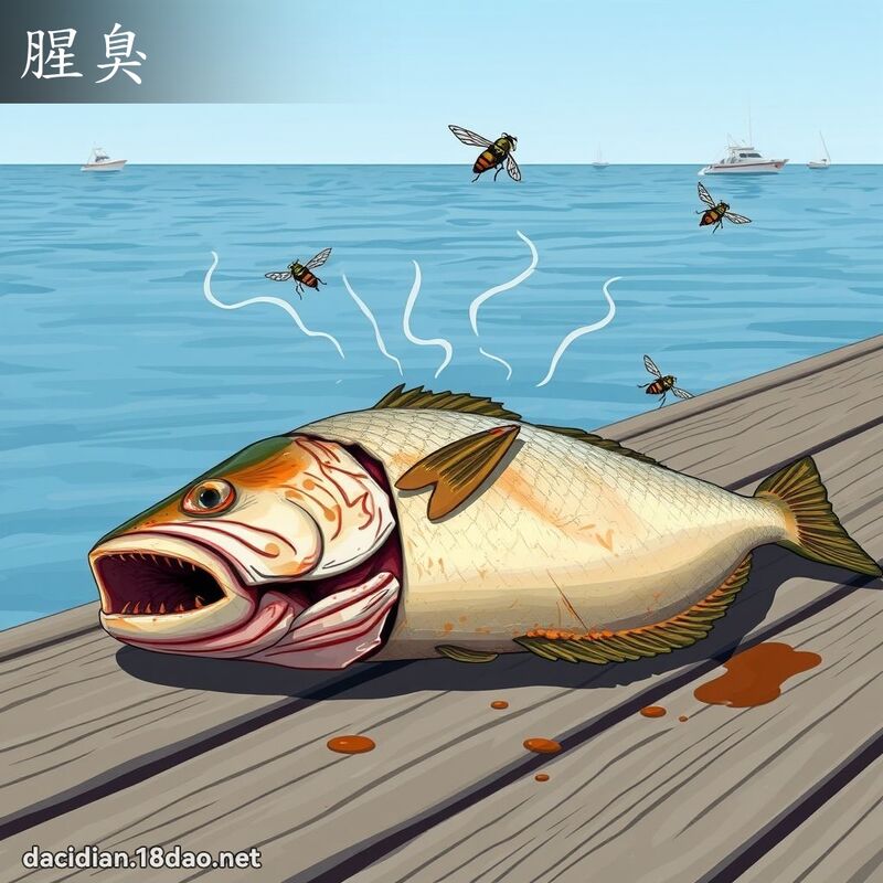 腥臭 - 国语大辞典配图