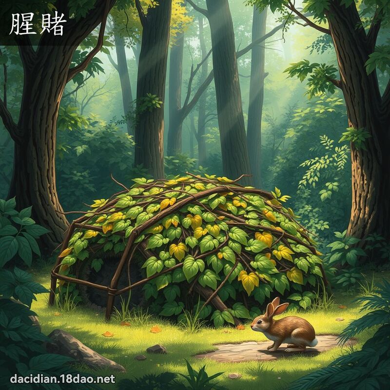 腥賭 - 國語大辭典配圖