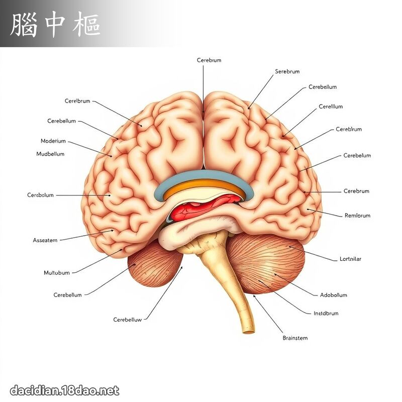 脑中枢 - 国语大辞典配图