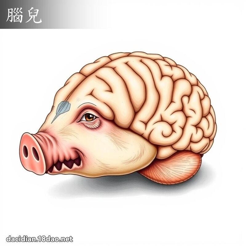 脑儿 - 国语大辞典配图