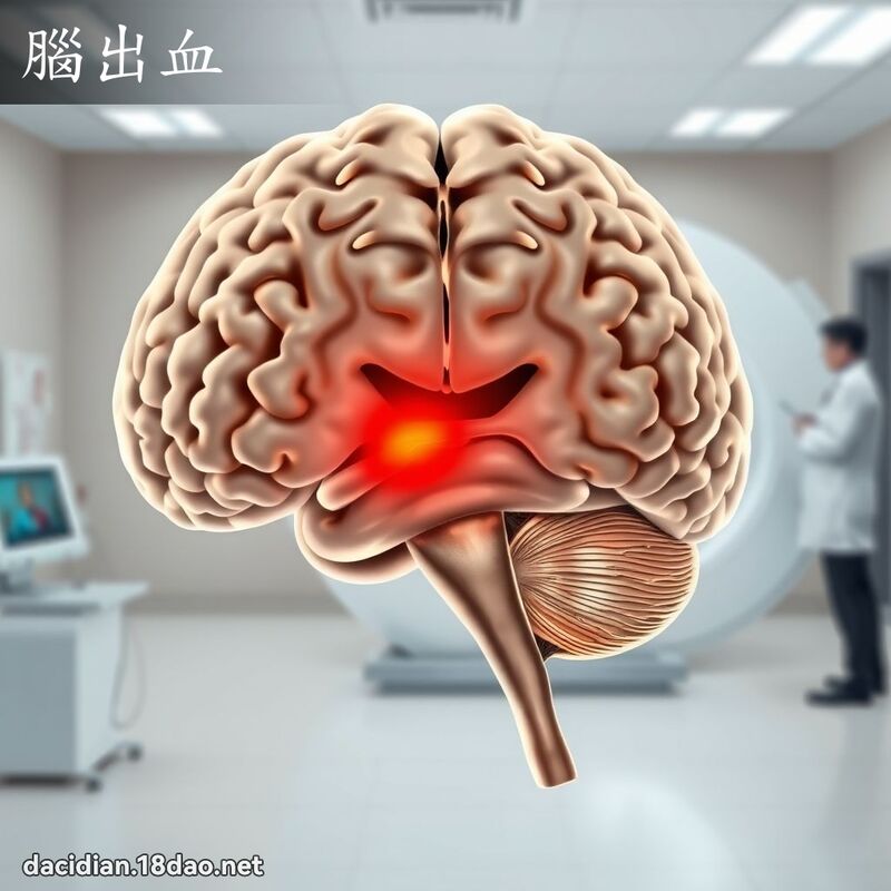 腦出血 - 國語大辭典配圖