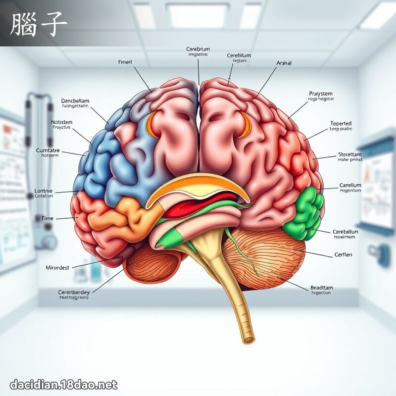 腦子 - 國語大辭典配圖