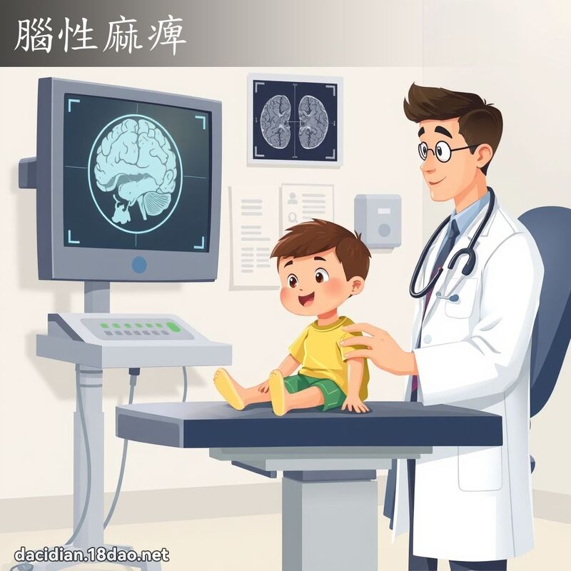 腦性麻痺 - 國語大辭典配圖