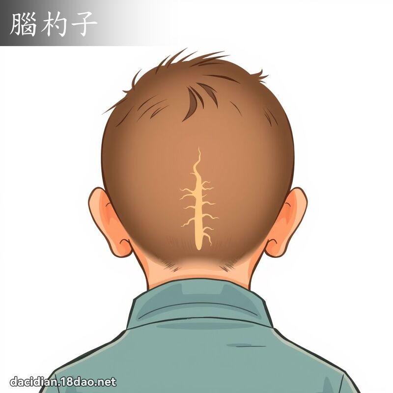 腦杓子 - 國語大辭典配圖