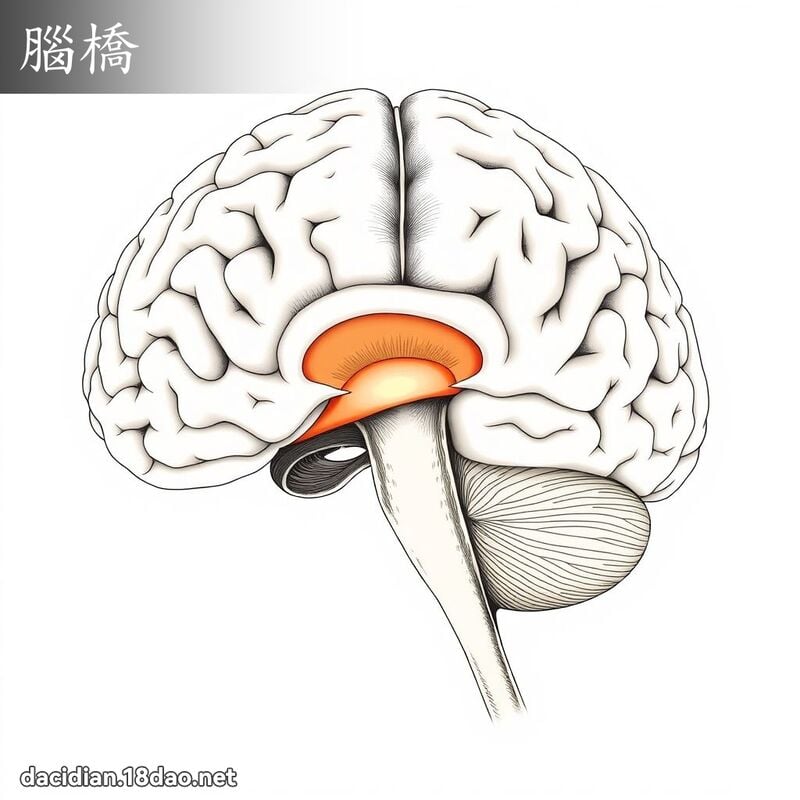 腦橋 - 國語大辭典配圖