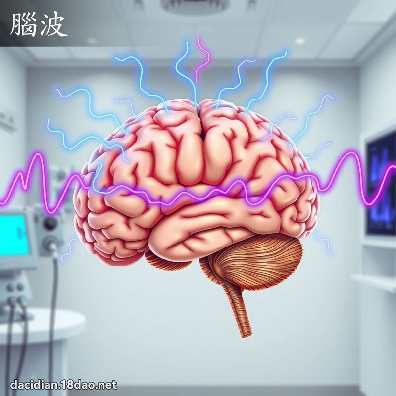 腦波 - 國語大辭典配圖