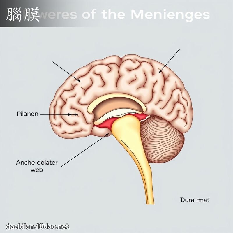 腦膜 - 國語大辭典配圖