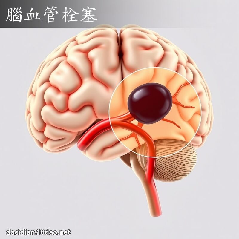 脑血管栓塞 - 国语大辞典配图