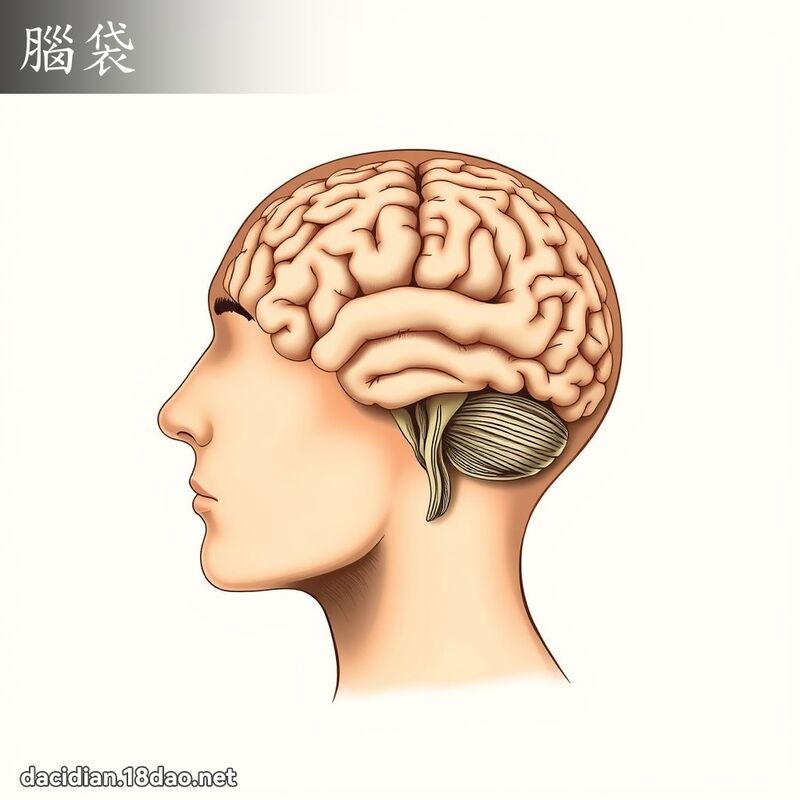 腦袋 - 國語大辭典配圖