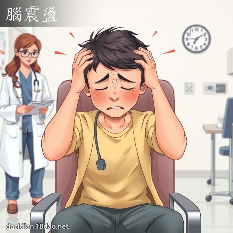 腦震盪 - 國語大辭典配圖