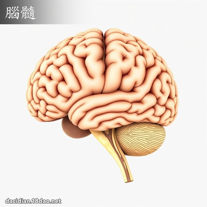 脑髓 - 国语大辞典配图
