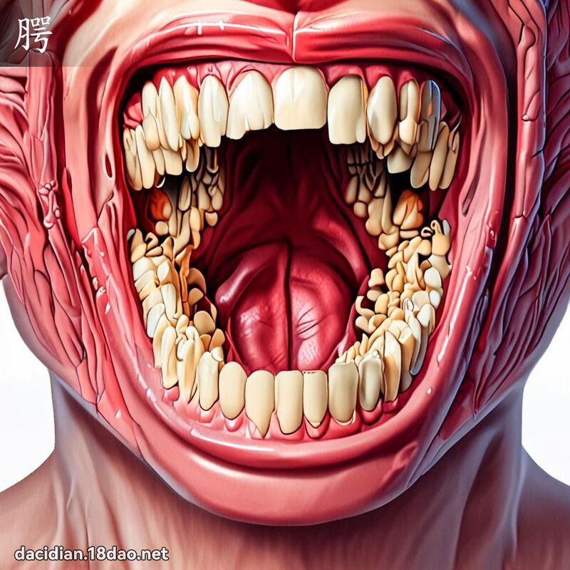 腭 - 國語大辭典配圖