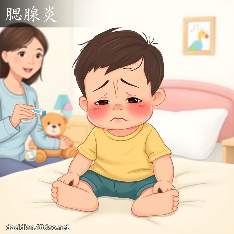 腮腺炎 - 国语大辞典配图