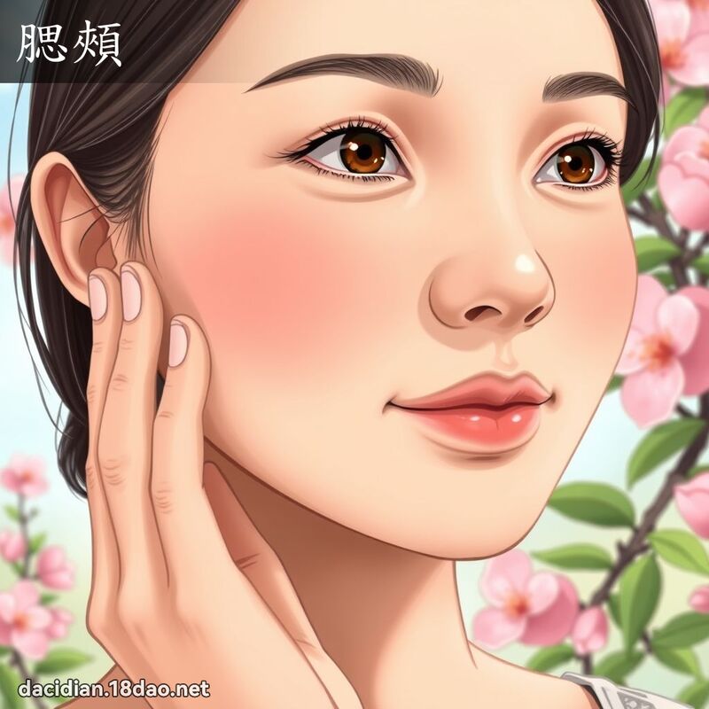 腮頰 - 國語大辭典配圖