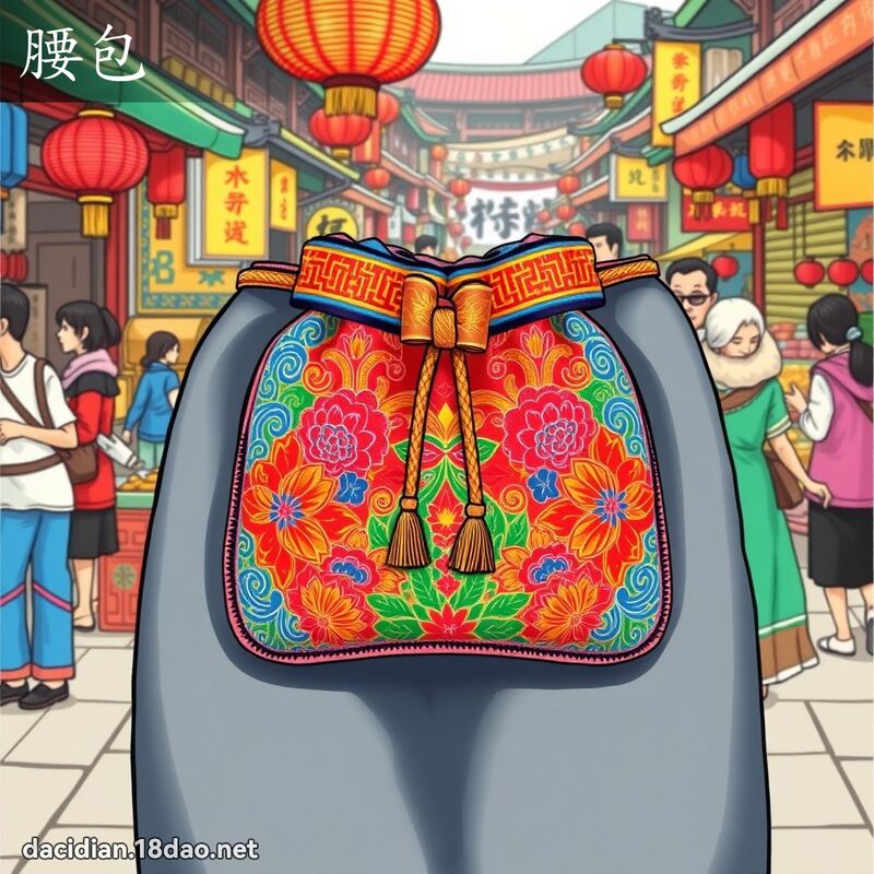 腰包 - 國語大辭典配圖