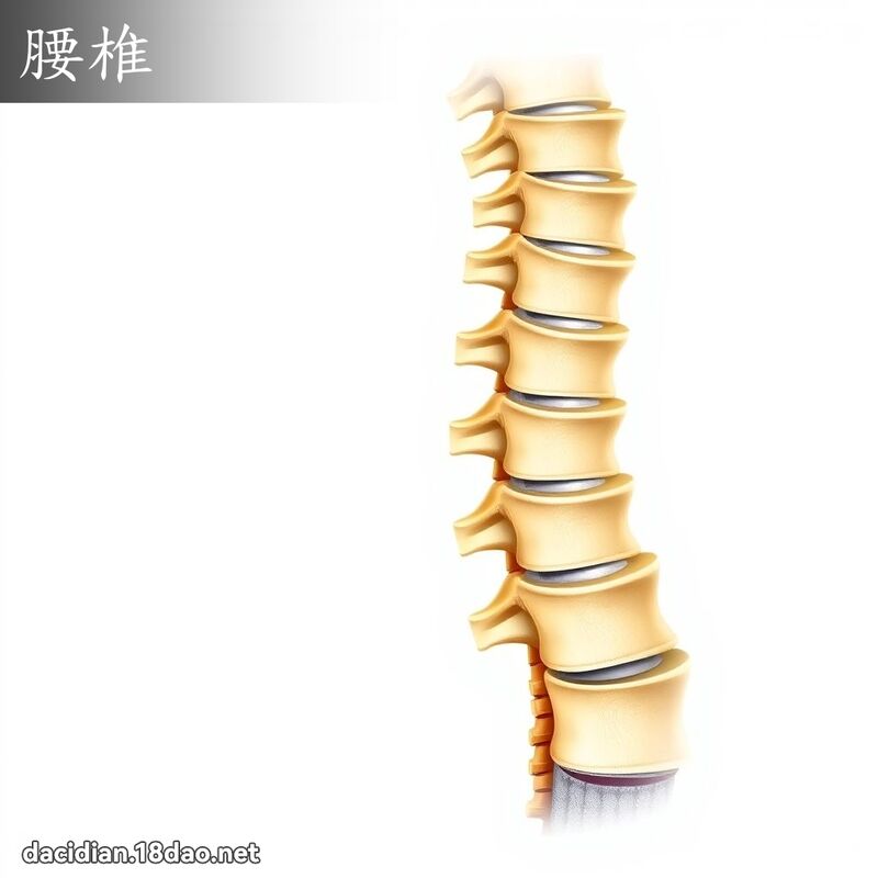 腰椎 - 國語大辭典配圖
