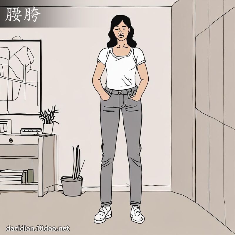 腰胯 - 國語大辭典配圖
