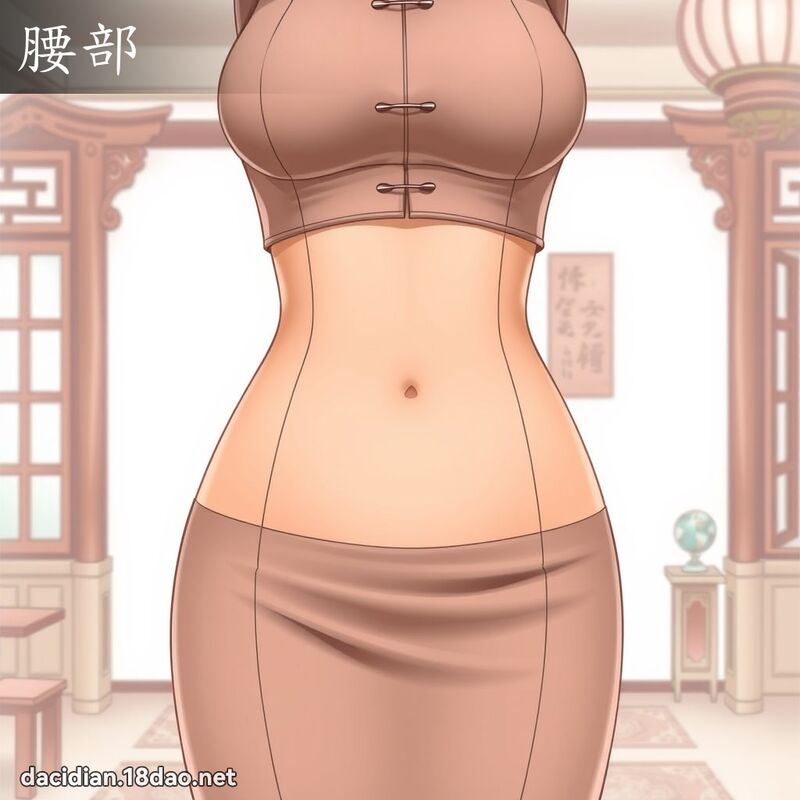 腰部 - 國語大辭典配圖