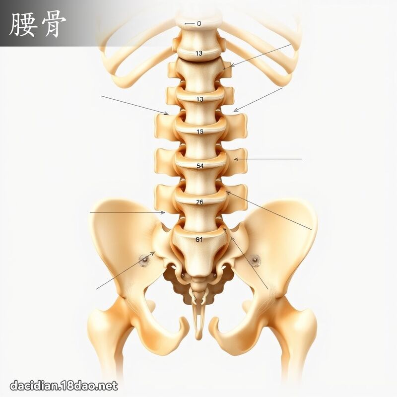 腰骨 - 國語大辭典配圖