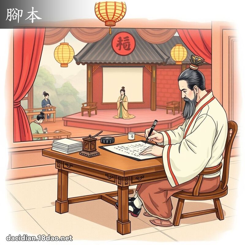 脚本 - 国语大辞典配图