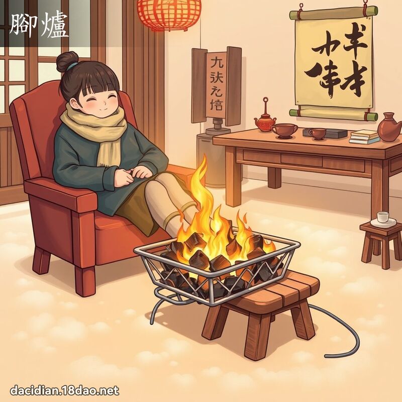腳爐 - 國語大辭典配圖