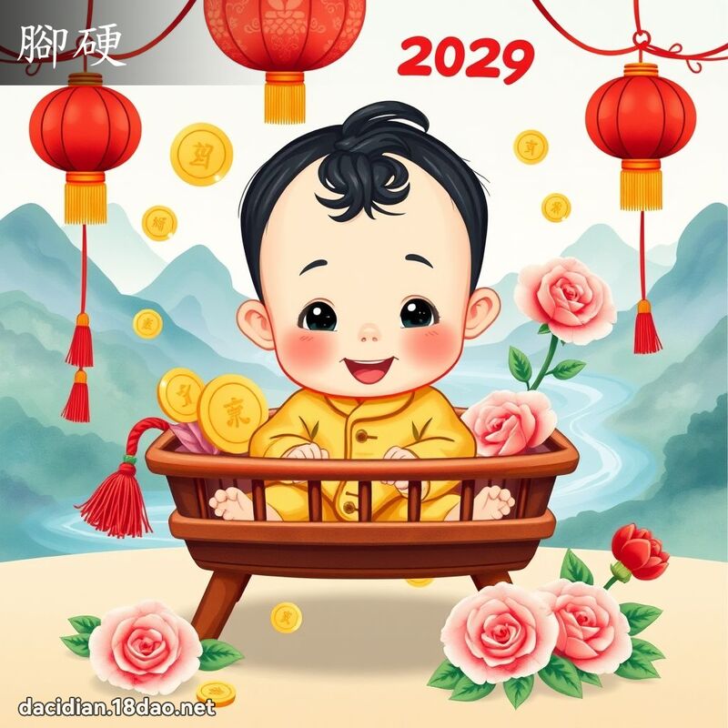 脚硬 - 国语大辞典配图
