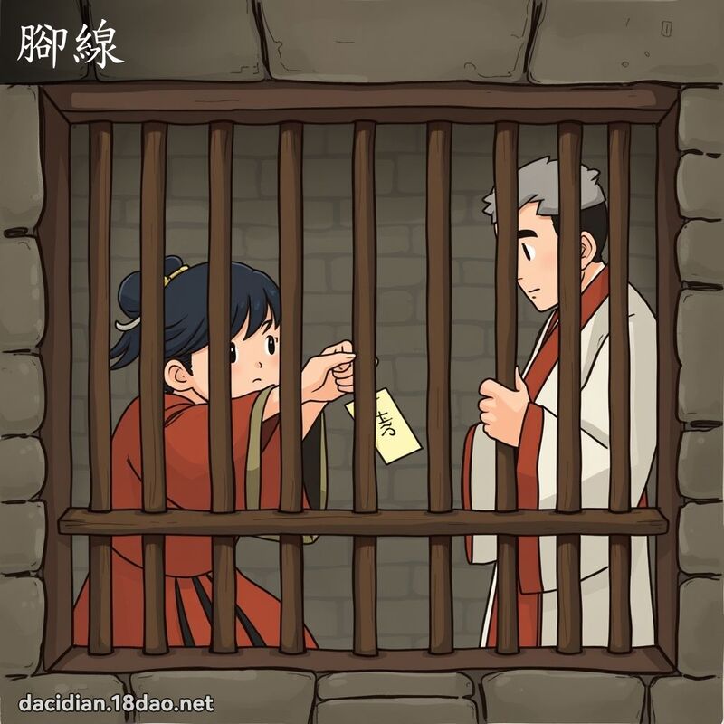 脚线 - 国语大辞典配图