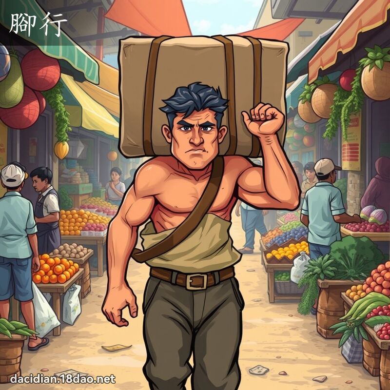 腳行 - 國語大辭典配圖