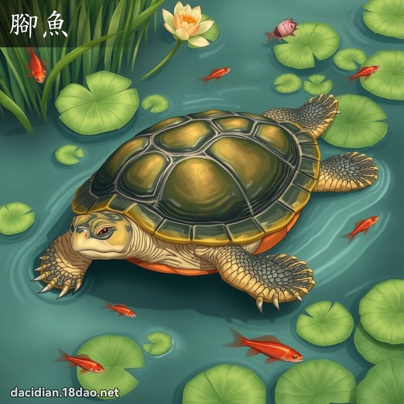 腳魚 - 國語大辭典配圖