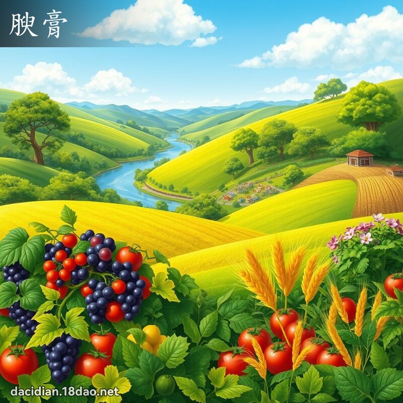 腴膏 - 国语大辞典配图