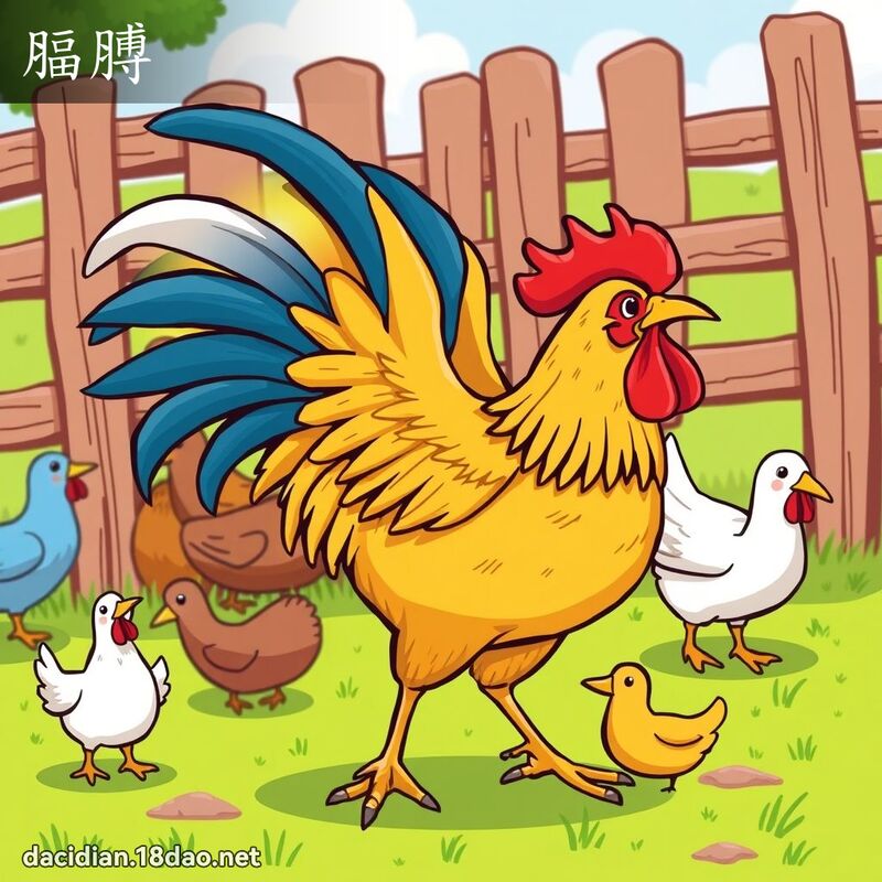 腷膊 - 国语大辞典配图