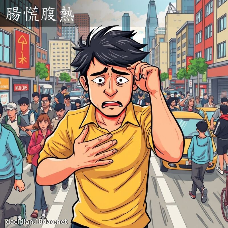 腸慌腹熱 - 國語大辭典配圖